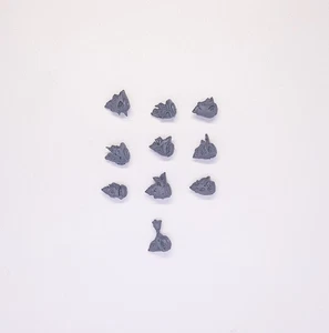 Skaven Plague Monks Head Bits (x10) - Warhammer AoS Pestilens - Picture 1 of 1
