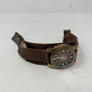 Reloj Fossil Hombre 40mm Marrón Esfera Ombre Fecha Cuero Sin Probar - Imagen 1 de 8