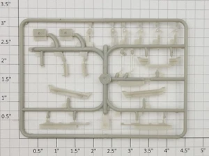 Kit de molduras diésel Athearn 46128 HO GP40-2 sin pintar - Imagen 1 de 1