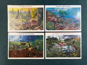 4 Nature of America Sheets. Face Value is $14.30. - Picture 1 of 1