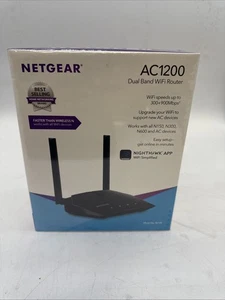 Netgear Dual Band WiFi Router AC1200 R6120 606449120073 - Picture 1 of 6