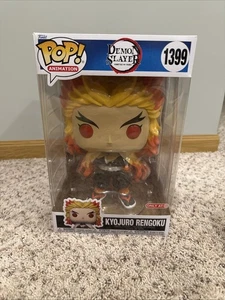 Funko Pop Kyojuro Rengoku Demon Slayer #1399 Vinyl Figure 10" NIB - Picture 1 of 15
