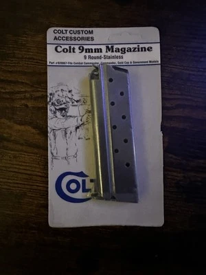 Colt Factory New Old Stock Factory 9mm Stainless Steel Magazine 920867 - Image 1 of 2