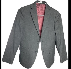 Joseph Abboud Grey Two Button Blazer Sport Coat Boys Size 10 - Picture 1 of 8