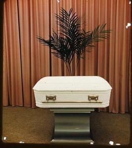 Baby Casket closed Salesman kit - 1950s Stereo Realist 3D Slide Kodachrome #1819 - Picture 1 of 3