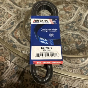 Moca ESP0370 6PK1980 Serpentine Belt New - Picture 1 of 5