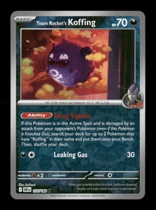 Team Rocket's Koffing Reverse Holo Common SV10: Destined Rivals 125/182 NM Pokem - Picture 1 of 2