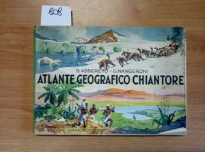 GEOGRAPHISCHER ATLAS CHIANTORE - ASSERETO NANGERONI 1938 (808) - Bild 1 von 3