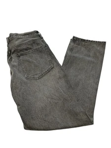 AGolde Riley Jeans Gray Wash Distressed Size 27 - Picture 1 of 15