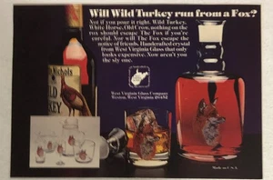 Anuncio impreso vintage Wild Turkey 1980 pa18 - Imagen 1 de 3