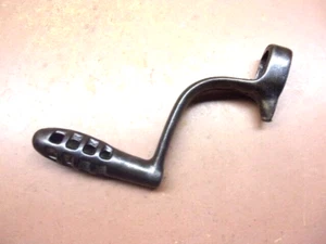 Vintage Cast Iron Wood or Coal Stove Ash Grate Shaker Handle Unbranded 6" x 5" - Picture 1 of 5