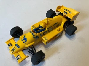 Scalextric C434 F1 Lotus Honda Turbo -motor & rear light works - chipped spoiler - Picture 1 of 4