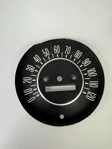 1962-1964 Chevrolet ii Nova Speedometer Faceplate 6406815 OEM 120 MPH  - Picture 1 of 4