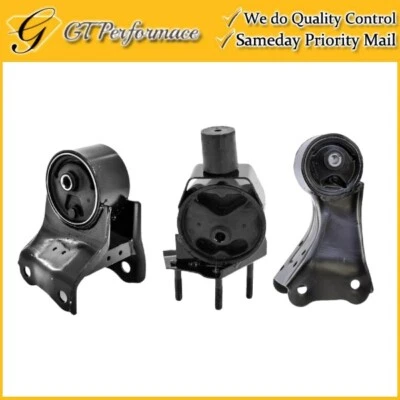 Juego de 3 piezas de montaje de motor de calidad para 99-02 Nissan Quest/Mercury Villager 3,3 L Foto 1 de 4