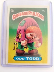 Garbage Pail Kids Series 2: #71a Odd Todd EX - Picture 1 of 10
