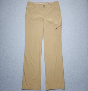Eddie Bauer First Ascent Hose Damen Tall 8 Khaki Wandern Outdoor Reißverschlusstasche - Bild 1 von 9