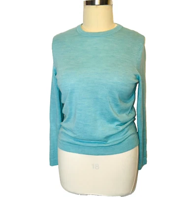 Apt. 9 Women's Size L Sweater Caribbean Blue Long Sleeve Crew Neck - Image 1 of 4