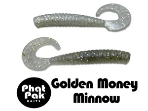 Señuelo de pesca estilo cola rizada estilo Kalin mierda/sopa/pescado de pan/bajo 30ct 2" - Imagen 1 de 11