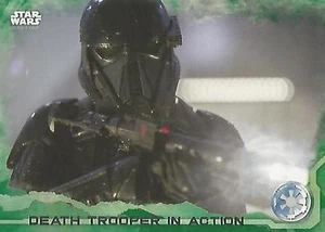 Star Wars Rogue One Serie 1: #44 "Death Trooper" Green Parallel Base Card - Bild 1 von 1