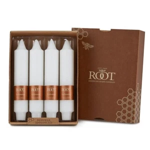 Root Timberline Collenette Candles 7", White - Set of 4 (597147) - Picture 1 of 2