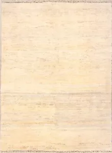 Thick-Plush Modern Gabbeh Abstract Oriental Area Rug Wool Handmade 4x6 ft Carpet - Picture 1 of 12