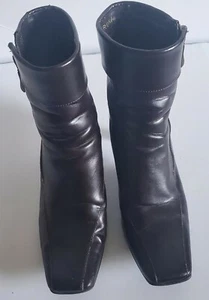 Womens Half Boots Size 7.5 Merona Cassie Brown, botas para Mujer size 7.5 cafes - Picture 1 of 9
