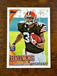 Montario Hardesty 2010 Topps RC #132 MINT Browns Rookie Jersey UT Vols Legends💙 - Picture 1 of 2