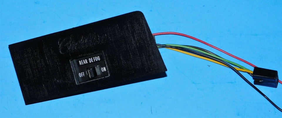 1971 1972 1973 Cadillac DeVille, Fleetwood OEM Rear Defog Switch  - Image 1 of 4