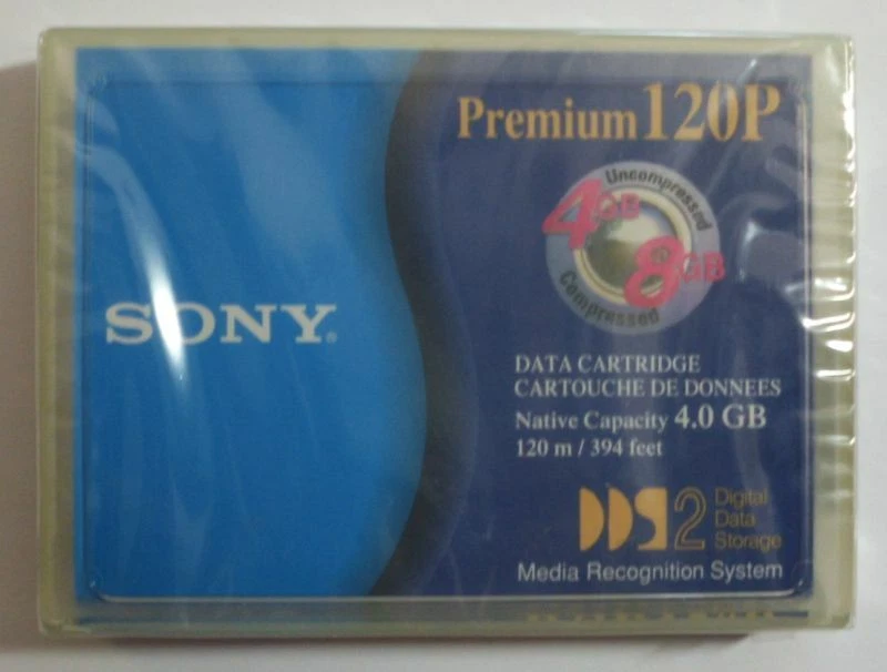 Sony DDS-2 DGD120P Premium Data Cartidge 4GB Premium 120P  OVP A - Bild 1 von 1