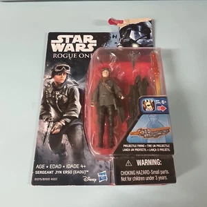 ACTION FIGURE STAR WARS ROGUE ONE SERGEANT JYN ERSO - 2016 DISNEY HASBRO - Foto 1 di 4