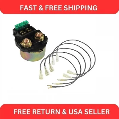 Starter Solenoid Relay for Honda CB650 Nighthawk 1979 1980 1981 1982 83 84 1985 - Image 1 of 4