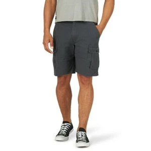 Wrangler Men's Size 42 Epic Soft Cotton Stretch Relaxed Fit Cargo Shorts Gray - Picture 1 of 9