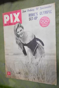 #HH. PIX MAGAZINE JUNE 6TH 1959 - ROME OLYMPICS - Photo 1/2