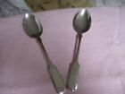 ANTIQUE SOVIET RUSSIAN -*875 SILVER-SPOON SET-2pcs.144gms..SOLID&VERY HEAVY