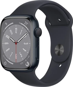 Apple Watch Series 8 45mm GPS carcasa aluminio medianoche - estado aceptable - Imagen 1 de 4