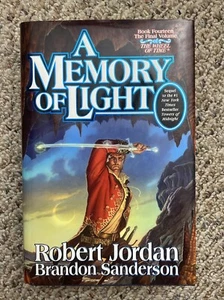 Signed Robert Jordan Wheel of Time A Memory of Light : Book 14 Auto - Picture 1 of 8