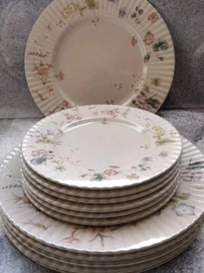 Mikasa Classic Elegance Wildblumen Abendessen Salatteller 12-teiliges Set Larry Laslo - Bild 1 von 18