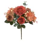 Fleurs Artificielles Soie Pivoine Bouquet Faux Rose Mariage Maison Fte / Dcor