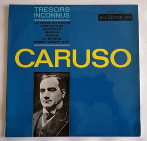 Caruso: Unknown Treasures LP Mono 1964 France RCA Victor 630.785 Vinyl Near Mint - Picture 1 of 2