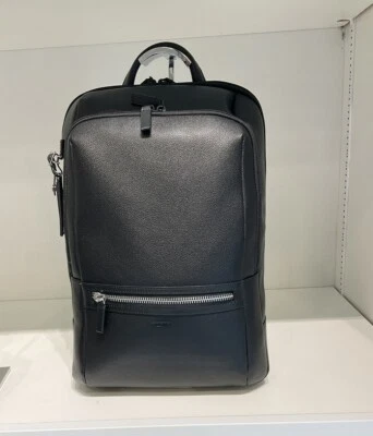 NUEVA Auténtica Mochila de Viaje Tumi FOXWOOD 100% CUERO Mediana para Laptop Unisex Foto 1 de 4