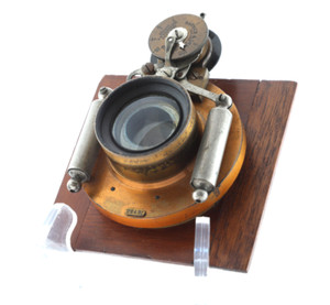 Turner Reich 8 1/4" Brass Lens In Shutter