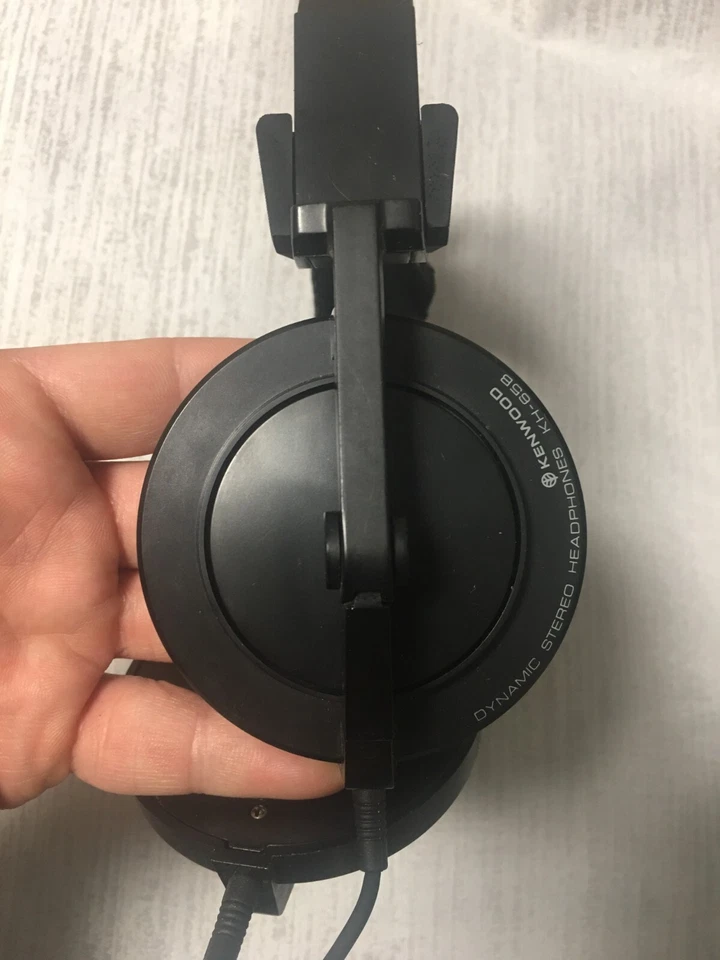 Kenwood KH-65B  Vintage headphones,  work great but need pad - Image 1 of 4