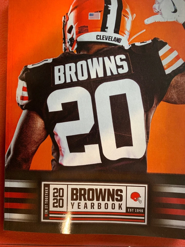 2020 CLEVELAND BROWNS YEARBOOK FOOTBALL PROGRAM SUPER BOWL 2023 CHAMPIONS ? - Image 1 of 1