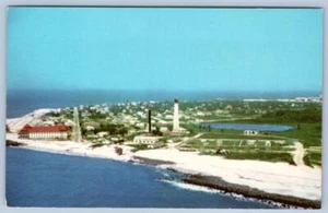 CAPE MAY NEW JERSEY AERIAL VIEW ST MARY'S RETREAT LIGHTHOUSE OCEAN DELAWARE BAY - Imagen 1 de 2