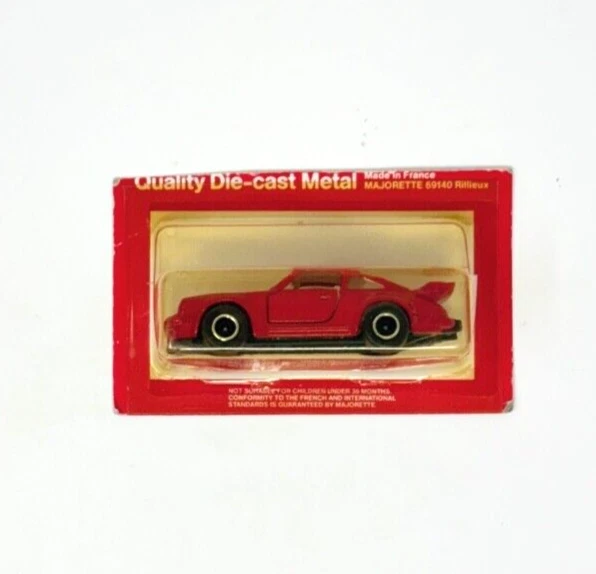 Majorette Porsche 911 Turbo 1986 rojo #209 Foto 1 de 1