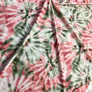 FREE SHIPPING Spandex Stretch Fabric Gray Tie dye Print by the Yard for Swimwear - Picture 1 of 6