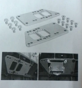 NEW X002KJ0DDT LS Swap Motor Mount Plates and Bolt Kit (Mounts not included) - Bild 1 von 1