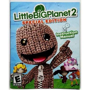 (Manual Only) LittleBigPlanet 2 Sony Playstation 3 Pristine Authentic - Picture 1 of 2