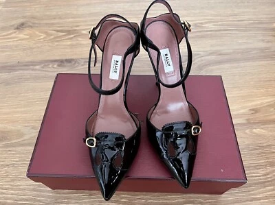 Zapatos de salón Bally de charol negro talla FR37.5/US7C/EU4.5F Foto 1 de 4
