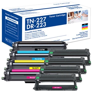 DR223 Drum Unit / TN227 Toner Cartridge for Brother MFC-L3770CDW HL-L3290CDW Lot - Picture 1 of 14